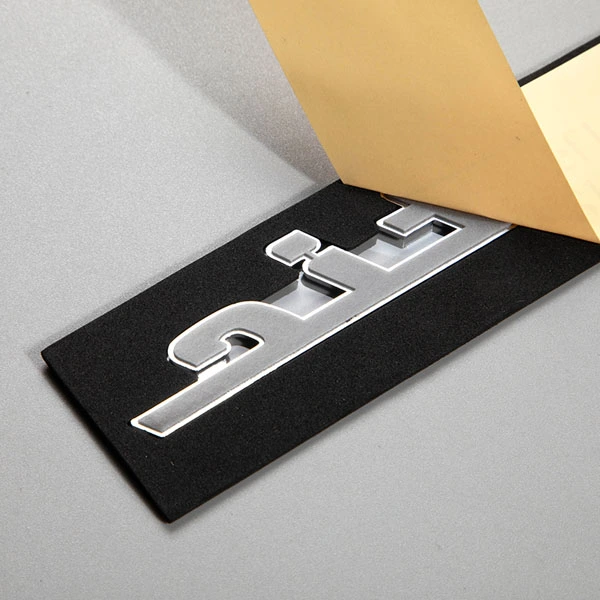 Autocollant en plastique ABS