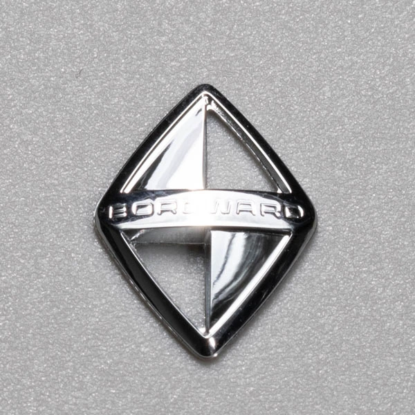 Autocollant 3D en métal nickelé