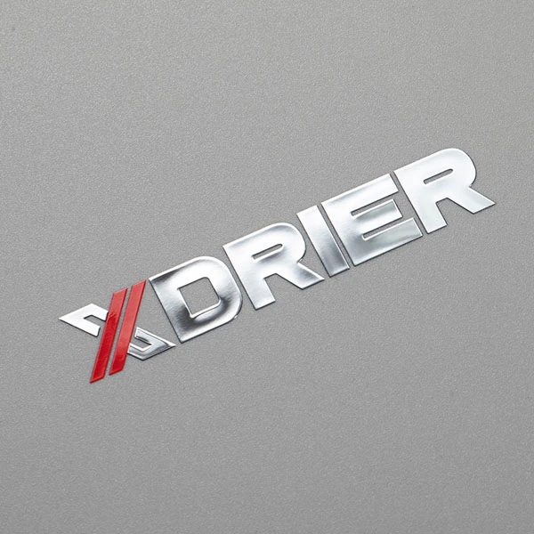 Autocollant de logo d'étiquette en métal