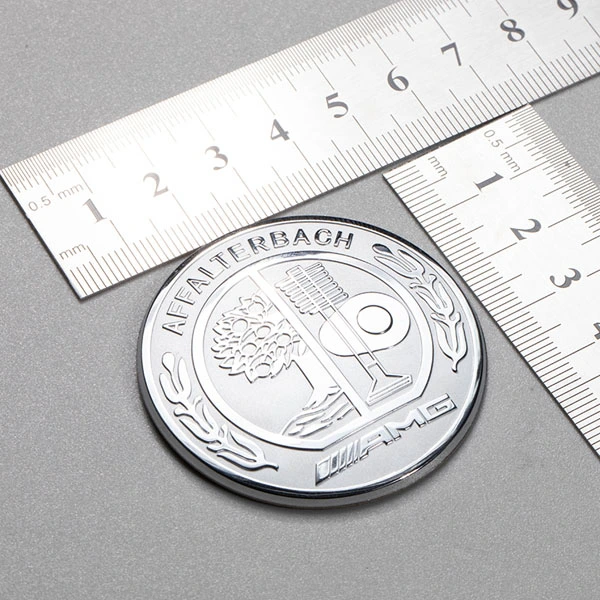 Autocollant logo nickel 3D