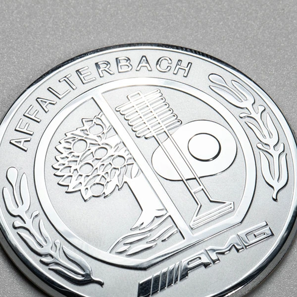 Autocollant logo nickel 3D