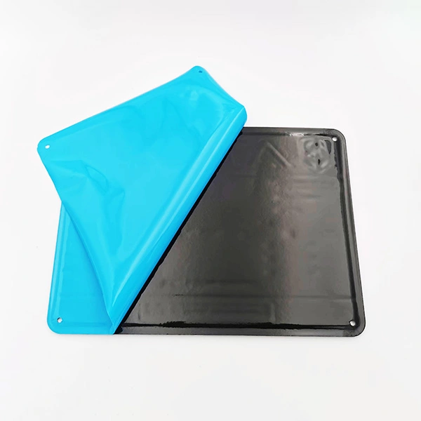 Étiquette d'aluminium de marque d'entreprise