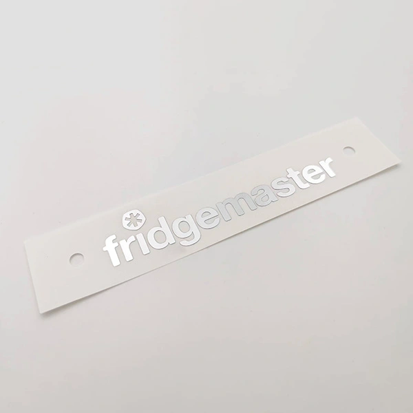 Autocollant en nickel en métal décoratif