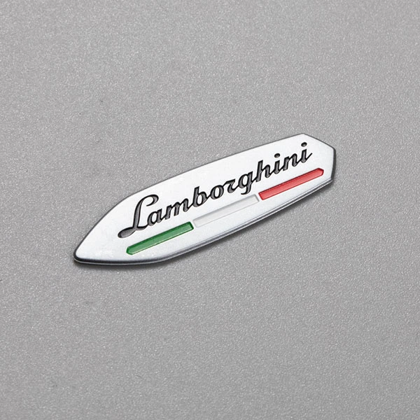 Étiquette de logo en métal 3D