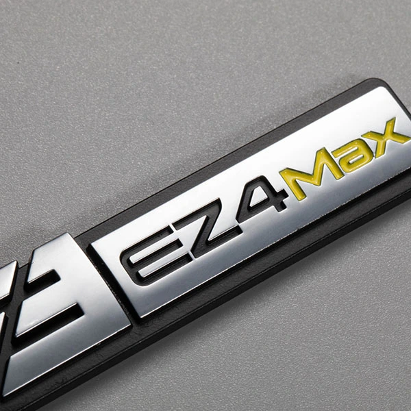 Étiquette de voiture galvanisée