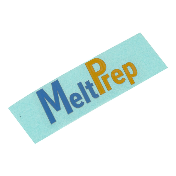 Étiquette autocollante en métal nickel