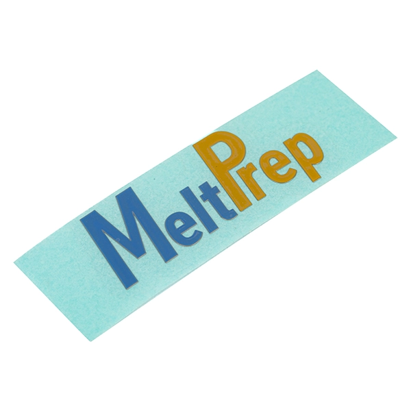 Étiquette autocollante en métal nickel