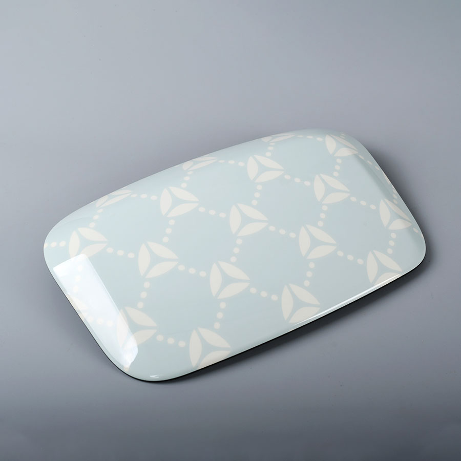 En décoration de moisissure sur les pièces d'injection en plastique