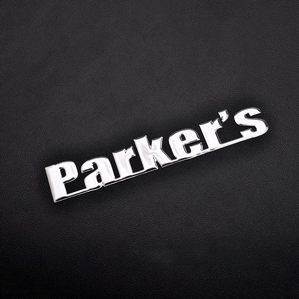 Étiquette souple lettres 3D