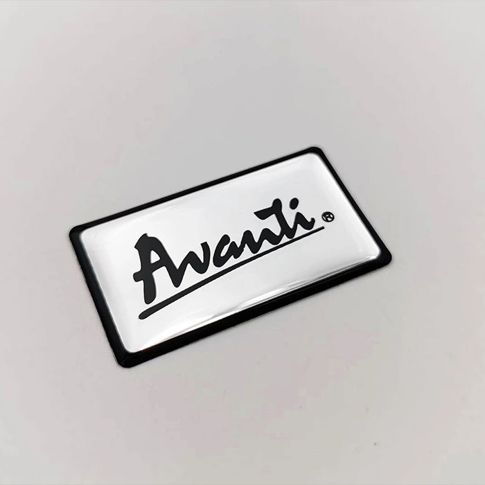 Autocollant en résine époxy