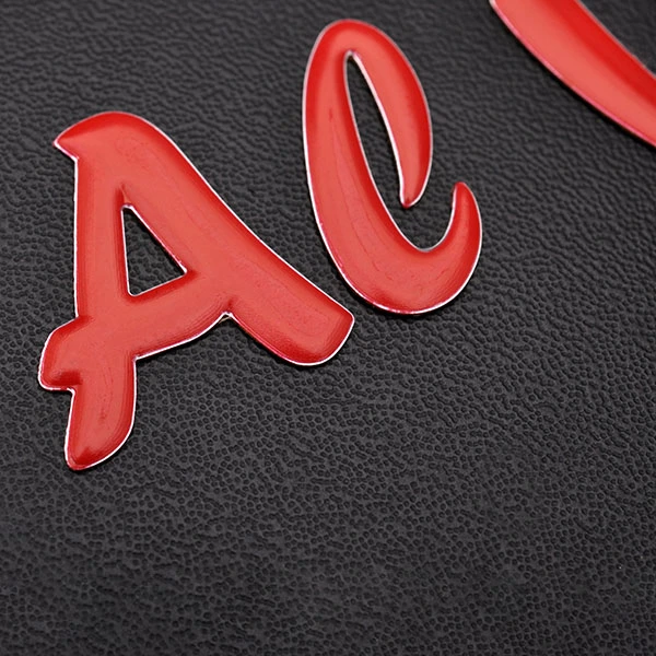 Autocollant doux lettres 3D