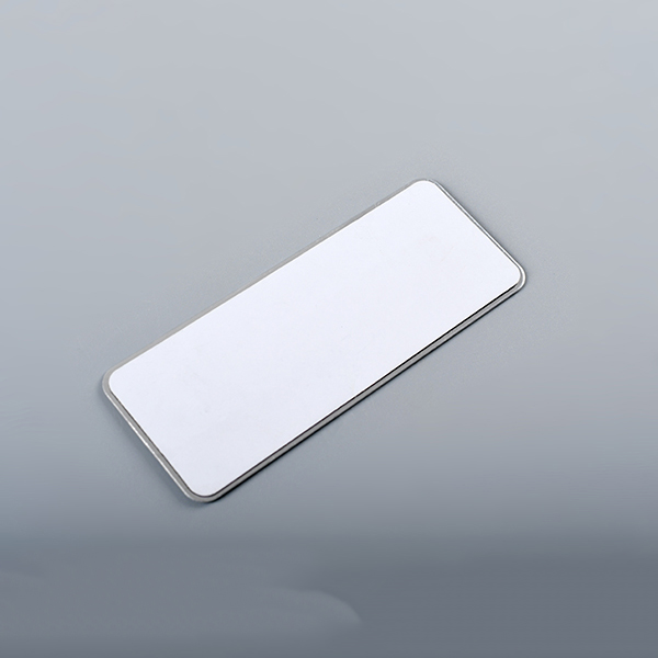 Plaque signalétique en aluminium anodisé