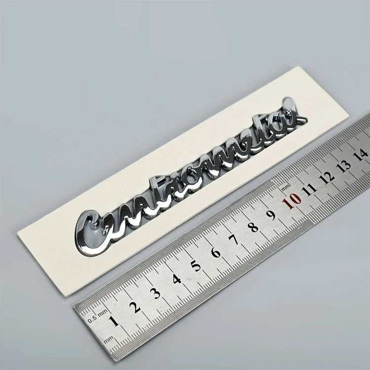 Logo en plastique ABS 3D ABS