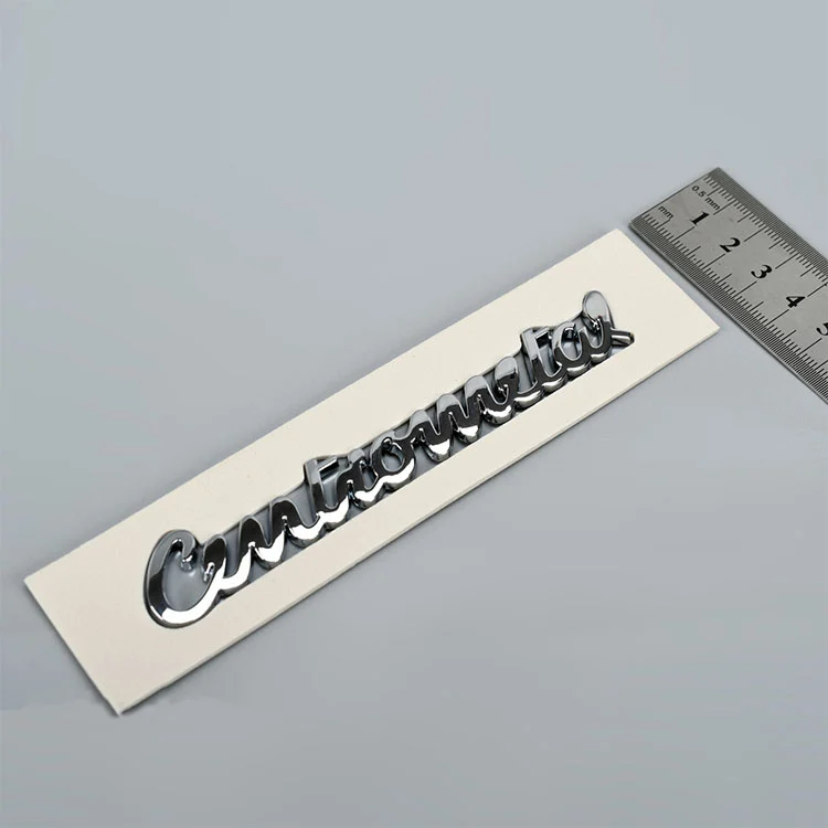 Logo en plastique ABS 3D ABS