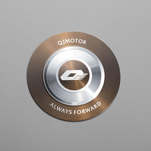 Autocollant en aluminium 3D