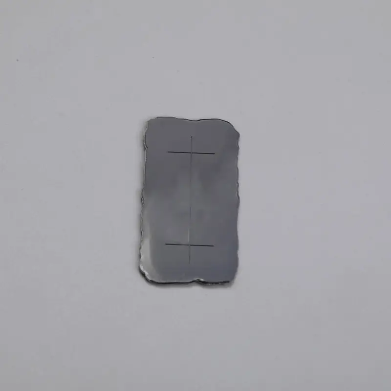 Étiquette métallique en nickel brossé par électroformage 3D