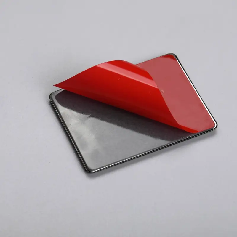 Étiquette de logo électroforme 3D