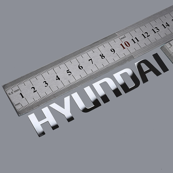 Insigne électrolytique 3D