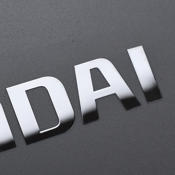 Insigne électrolytique 3D