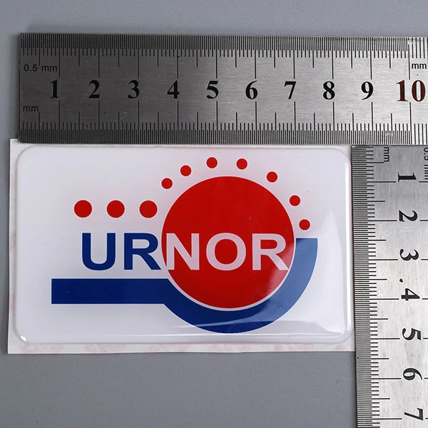 Autocollant 3D en résine époxy