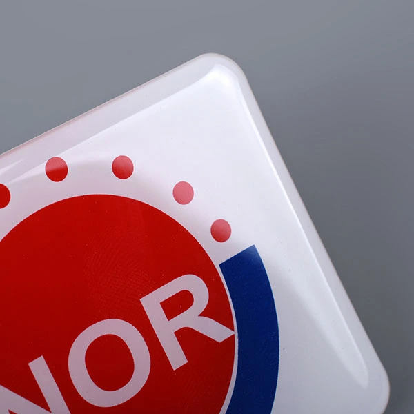 Autocollant 3D en résine époxy