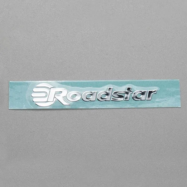 Étiquettes métalliques de transfert de logo 3D