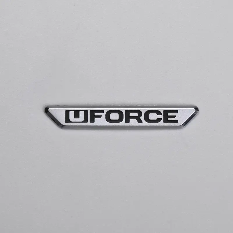 Autocollant métallique 3D