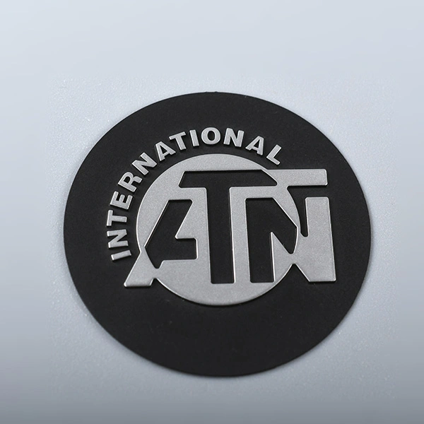 Autocollant d'étiquette nickel 3D