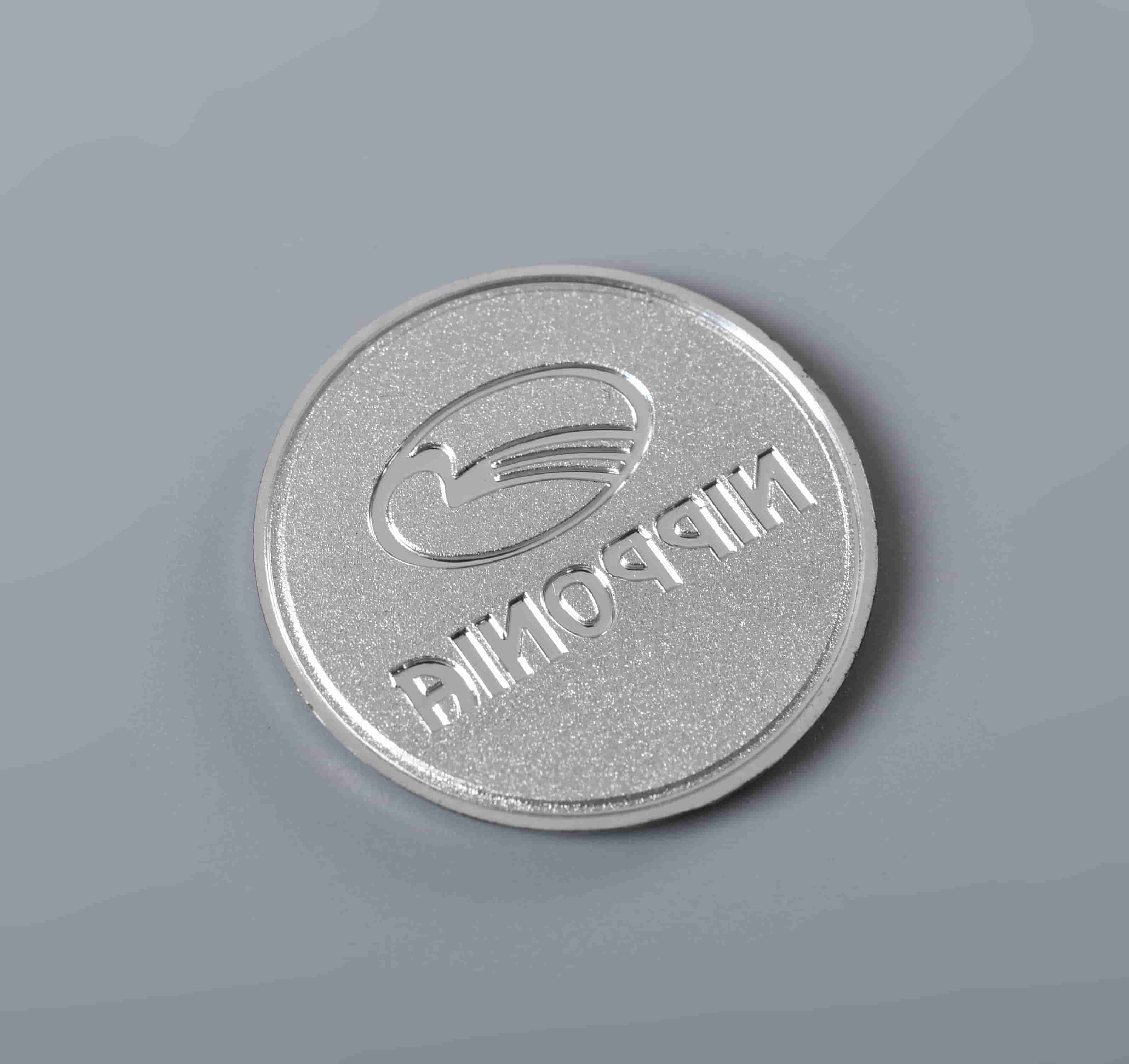 Emblème en plastique du logo 3D de gaufrage