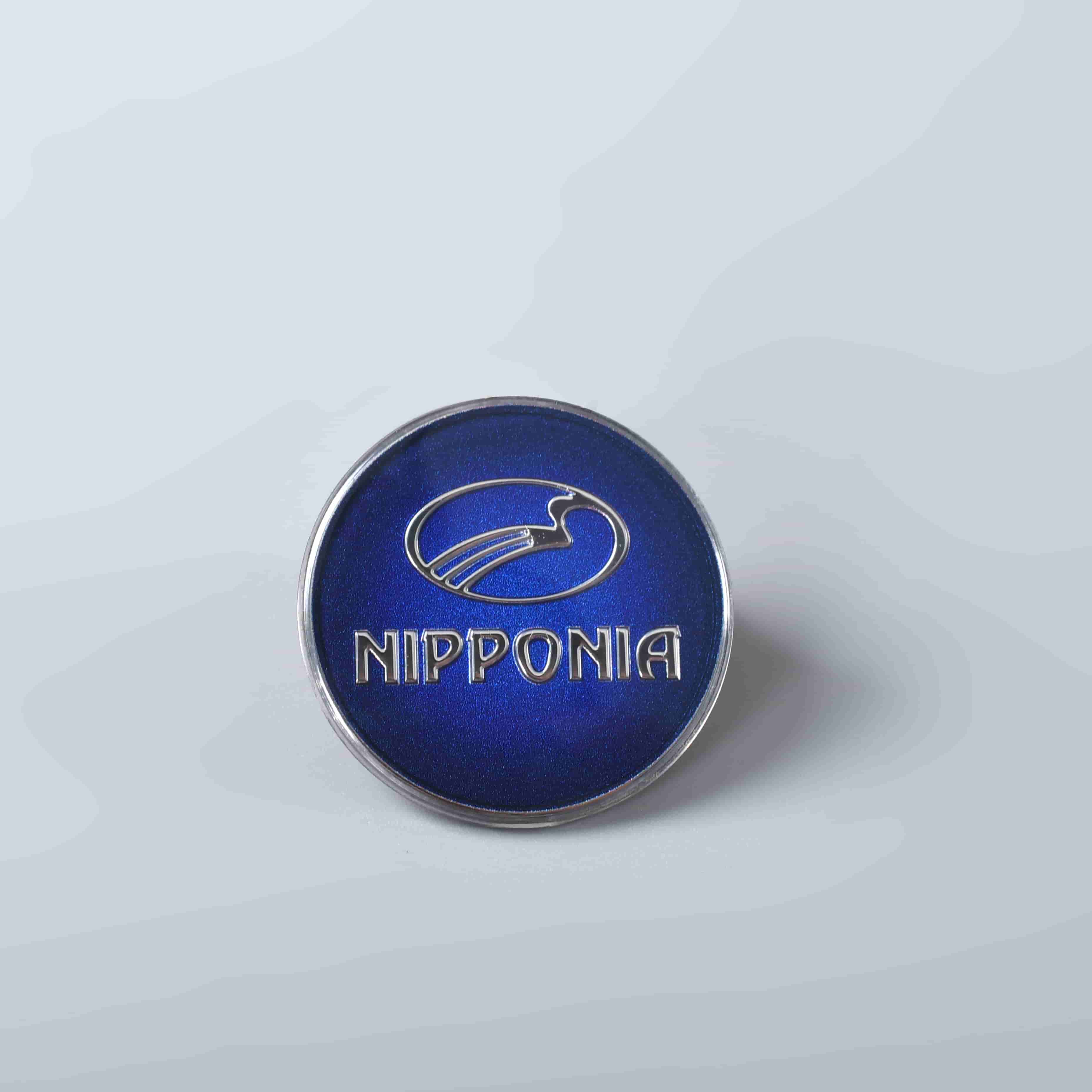 Emblème en plastique du logo 3D de gaufrage