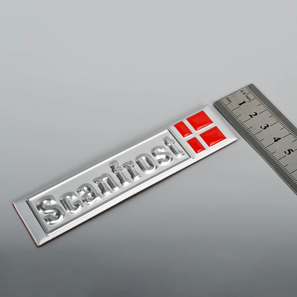 Étiquette en aluminium de la plaque de nom en métal