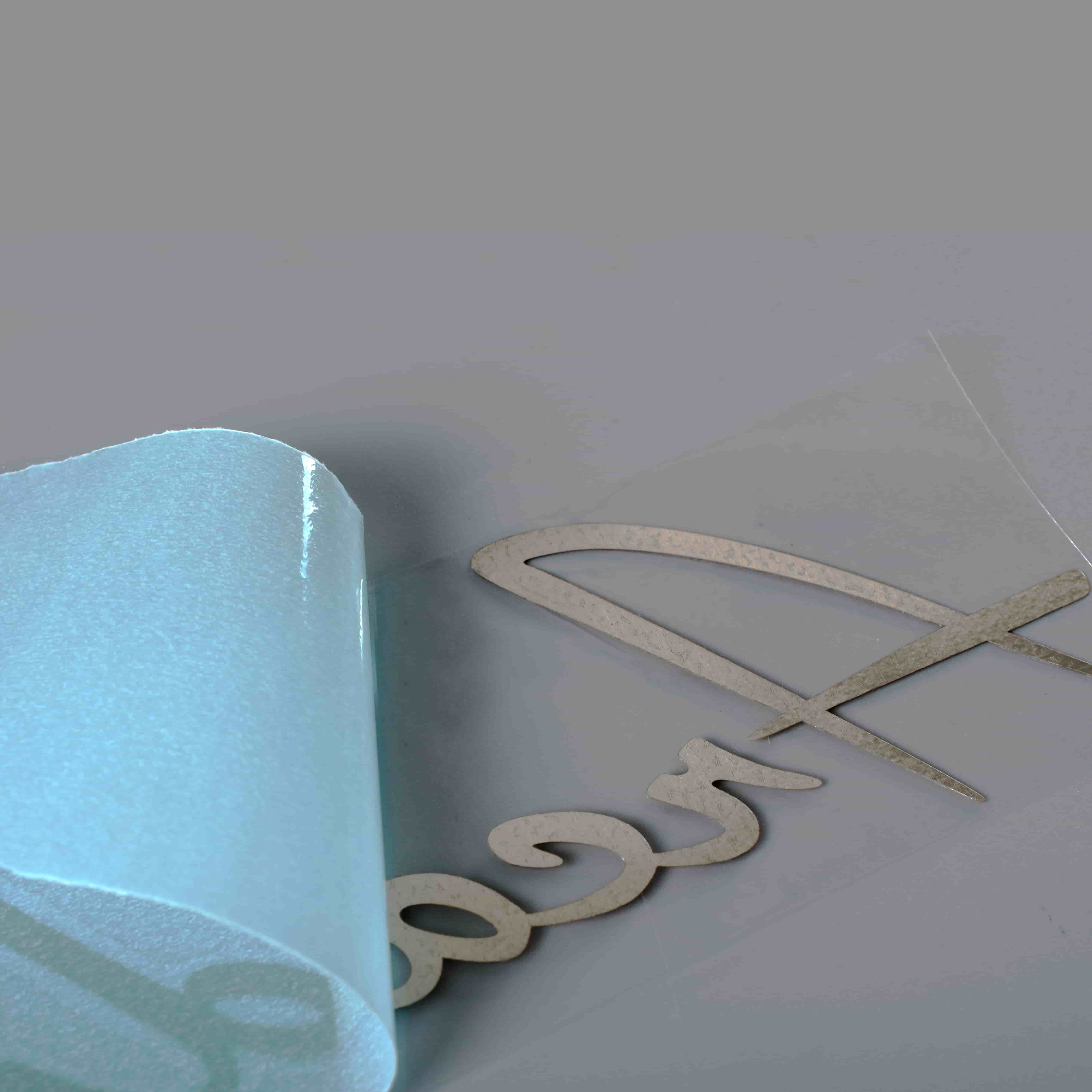 Logo d'électroformage d'autocollant en nickel gaufré