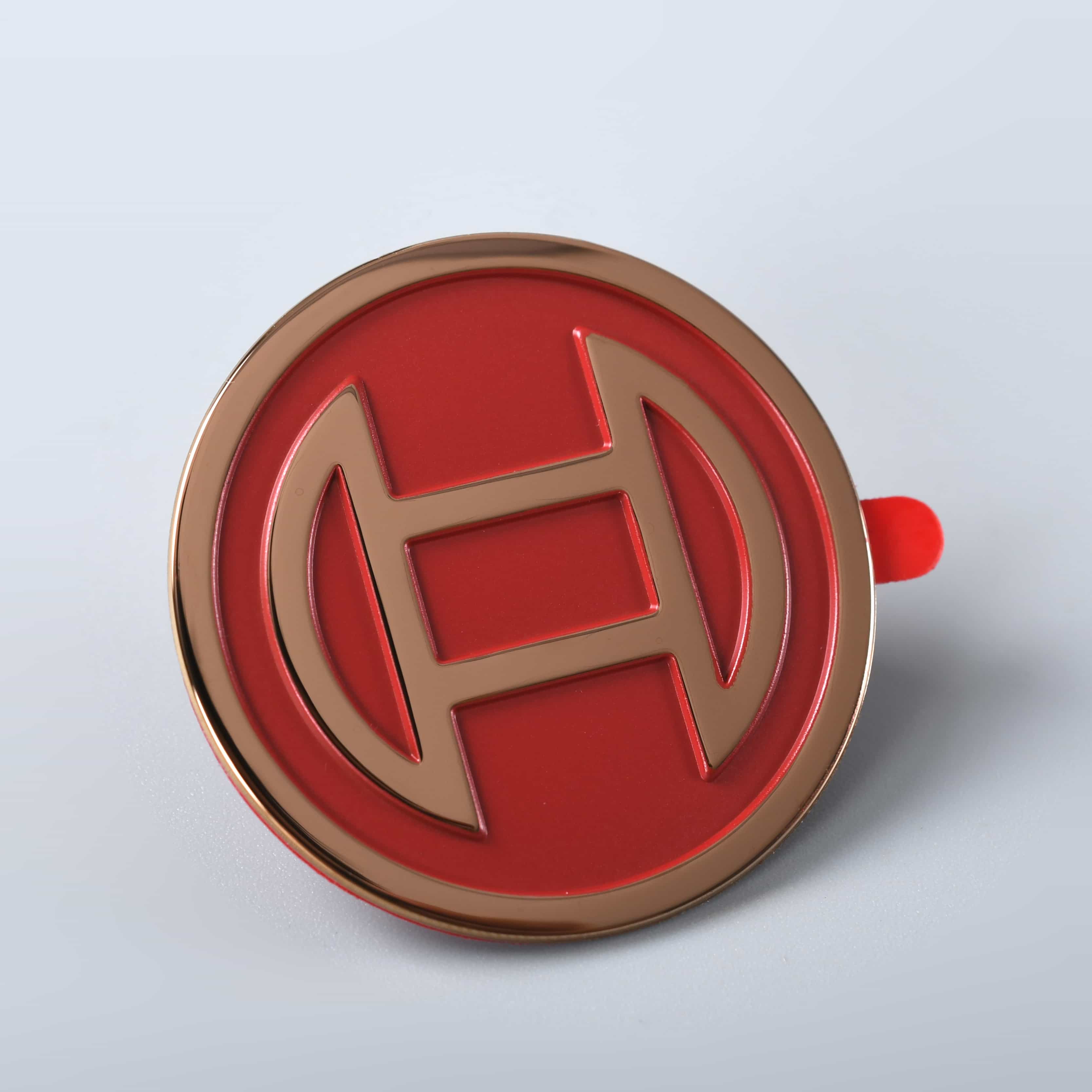 Autocollants d'étiquettes d'électroformage métallique