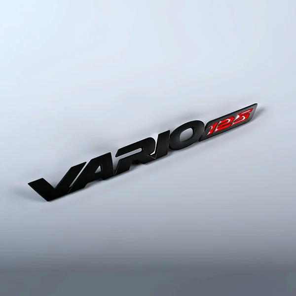 Étiquette de voiture ABS