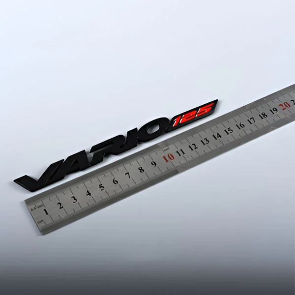 Étiquette de voiture ABS