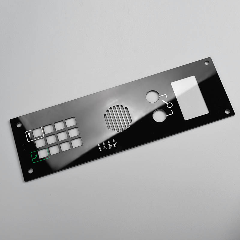 Plaque de face acrylique pour la voiture