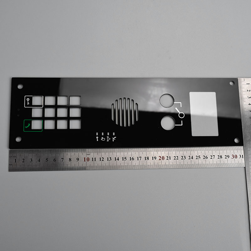 Plaque de face acrylique pour la voiture