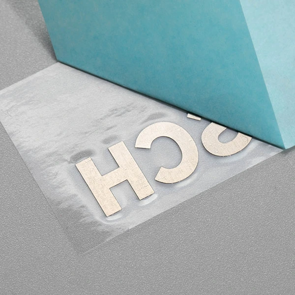Etiquette Adhésive 3D Nickel