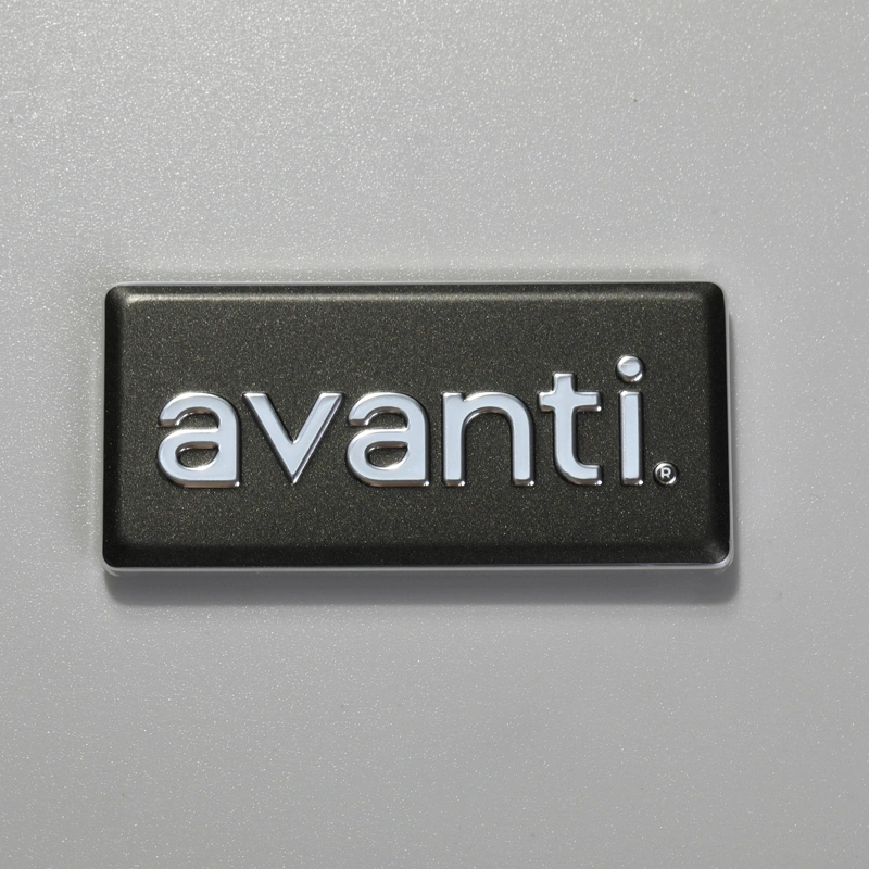 Plaque signalétique en aluminium anodisé imprimant des étiquettes en aluminium