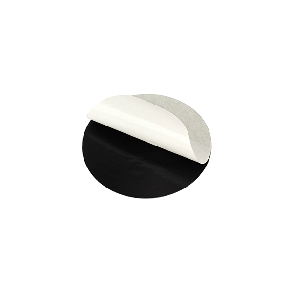 Étiquette en relief en aluminium