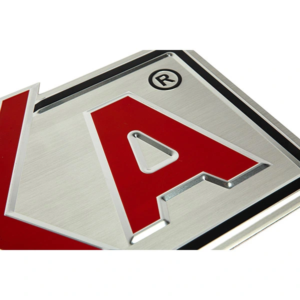 Plaques signalétiques gravées en aluminium