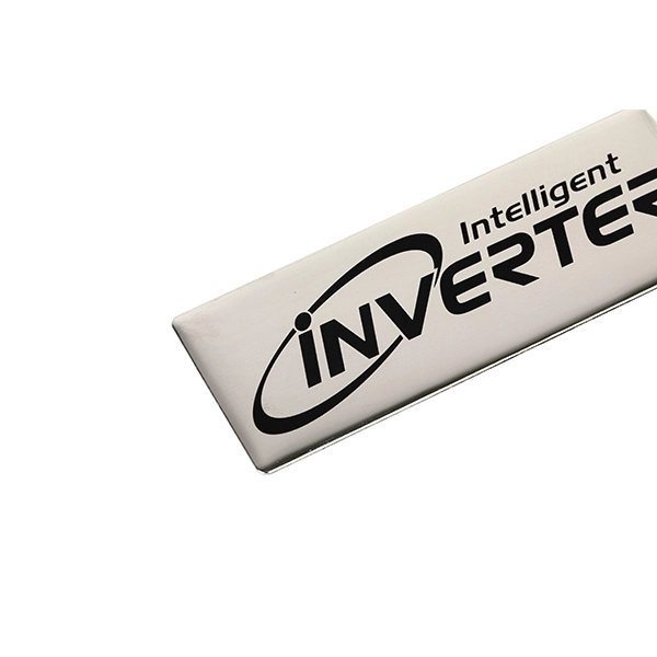 Marque de signe de logo en aluminium