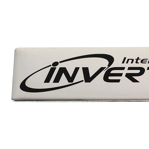 Marque de signe de logo en aluminium