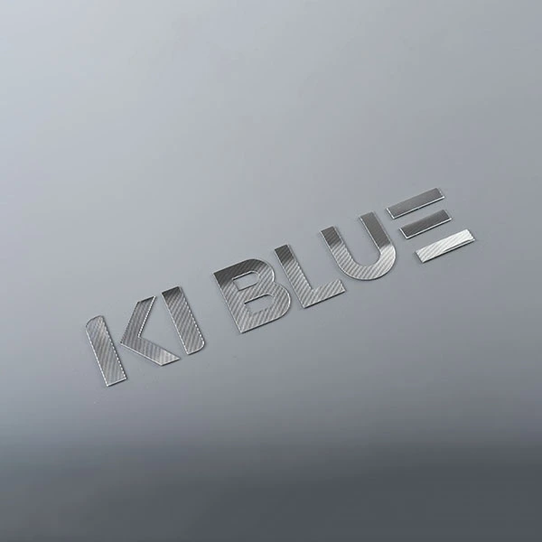 Plaque signalétique en aluminium pour appareil électroménager