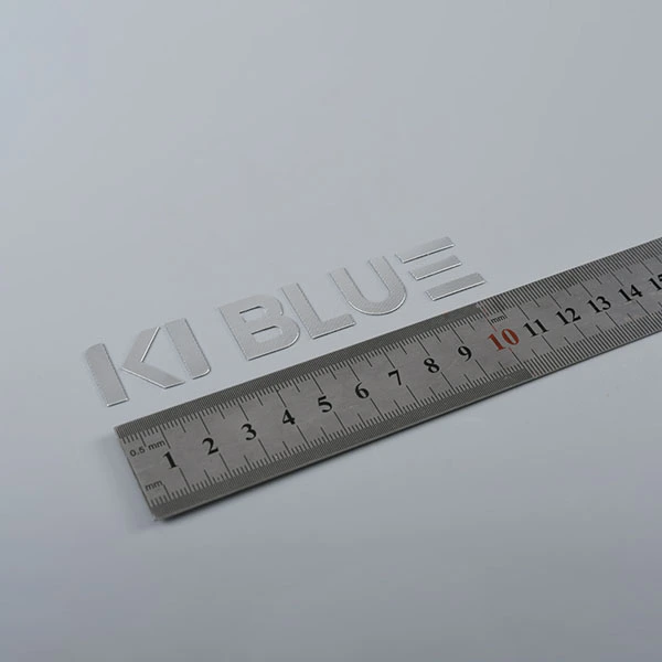 Plaque signalétique en aluminium pour appareil électroménager