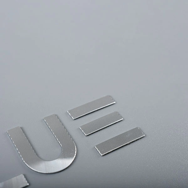 Plaque signalétique en aluminium pour appareil électroménager