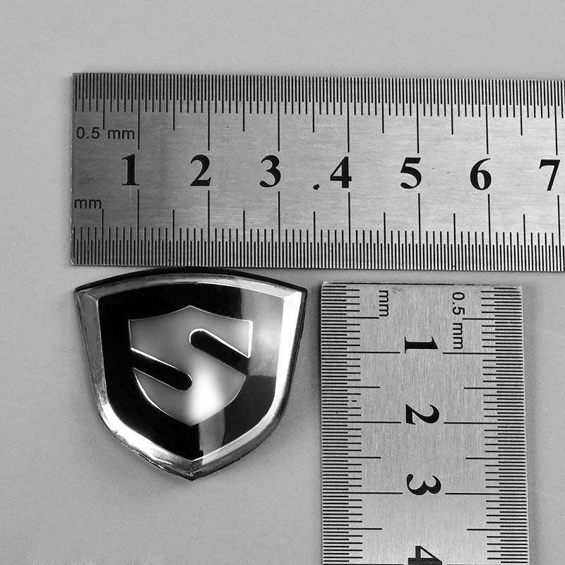 Logo de marque d'emblème d'autocollant de voiture