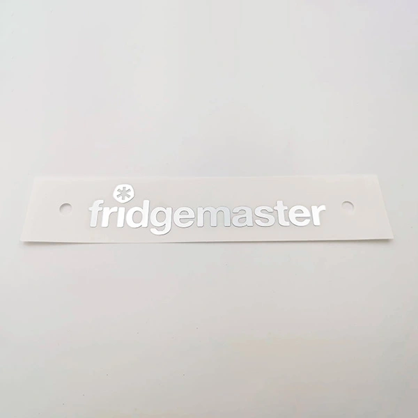 Autocollant en nickel en métal décoratif