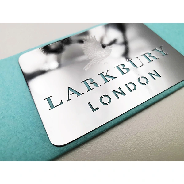 Logo électroforme de coupe de matrice