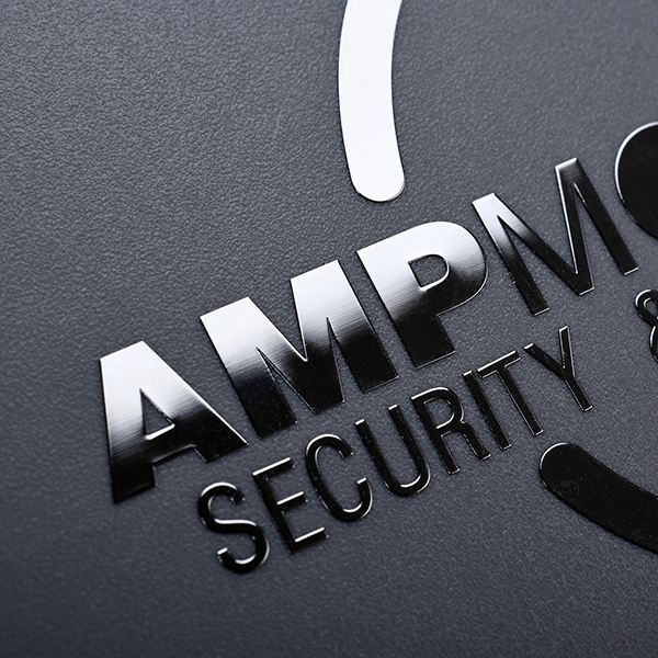 Autocollant de logo d’électroformage